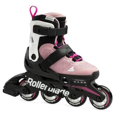 Ролики Rollerblade Microblade 2023 pink-white (36.5-40) (07221900-T93-36.5-40) фото №1