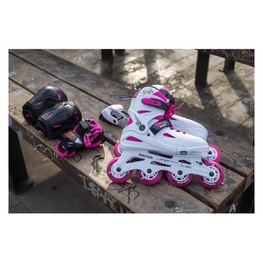 Ролики Rollerblade Fury Combo 2023 white-pink (29-33) (07373600-T1C-29-33) фото №2