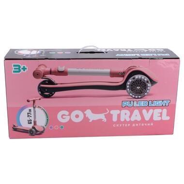 Скутер GO Travel складной Розовый (LS308PK) фото №5