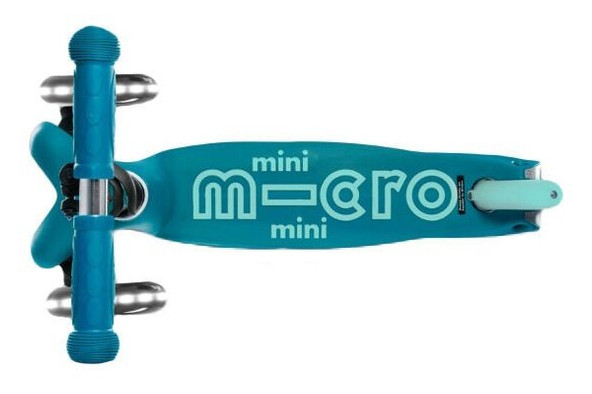 Самокат Micro Mini Deluxe LED (Синій, Navy Blue(MMD118)) фото №4