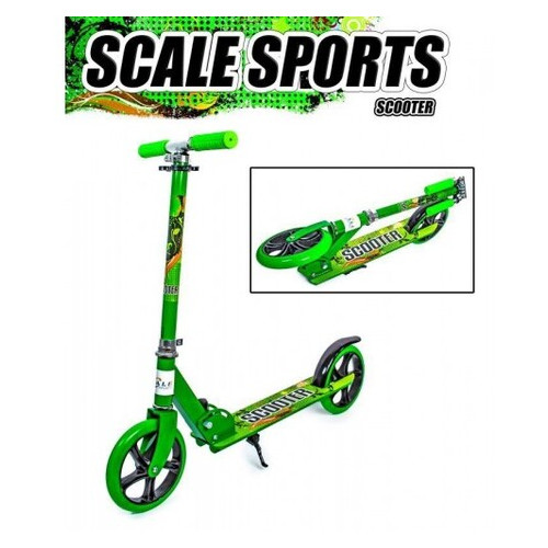 Самокат Scale Sports Scooter City 460 Зеленый USA фото №1