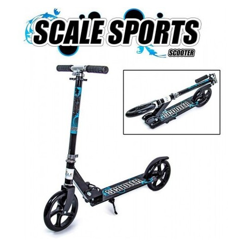 Самокат Scale Sports Scooter City 460 Черный USA фото №1