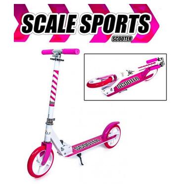 Самокат Scale Sports Scooter City 460 Рожевий (USA) (460-P) фото №1