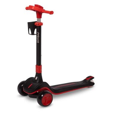 Самокат триколісний Caretero (Toyz) Satura Black TOYZ-0430 фото №1