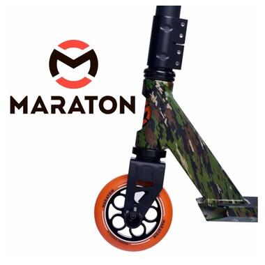 Самокат для трюків Maraton WarPrime Камуфляж (HIC, PEG) + LED-ліхтарик (W-P) фото №4