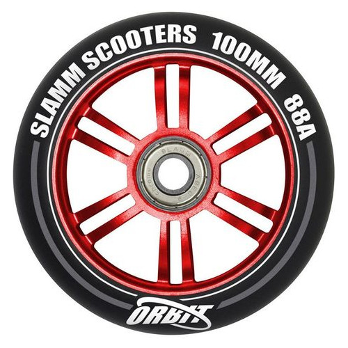 Колесо Slamm Orbit 100 мм (Червоний, 100мм) фото №1