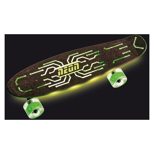 Скейтборд Neon Hype Зеленый (N100789) фото №6
