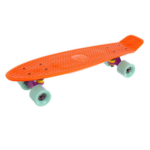 Скейтборд FDSO Пенні Penny SK-401-35 Оранжево-фіолетово-м'ятний (60508291) фото №2