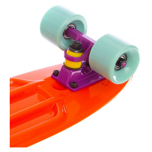 Скейтборд FDSO Пенні Penny SK-401-35 Оранжево-фіолетово-м'ятний (60508291) фото №4