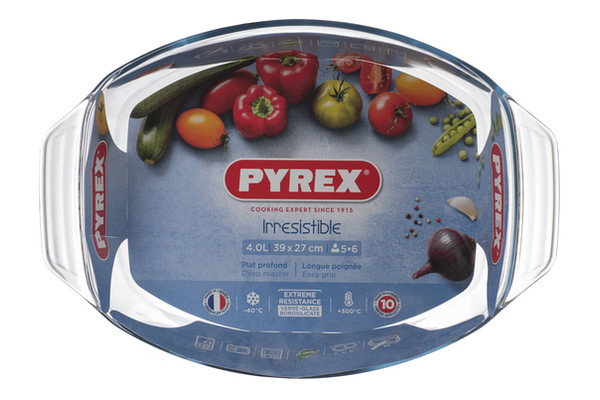 Форма Pyrex Irresistible Овальна (411B000) 35х24х6 см 2.8 л фото №5