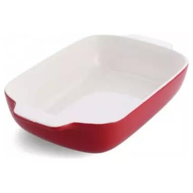 Форма для випічки з кришкою KitchenAid керамогранітна, 8,8х24,8х40,4 см, 3,8 л, колір червоний (CC006108-001) фото №4