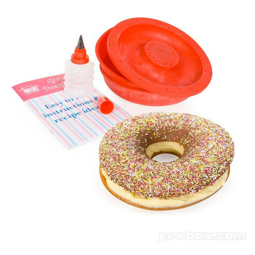 Форма силиконовая для выпечки гигантских пончиков Giant doughnut maker фото №2