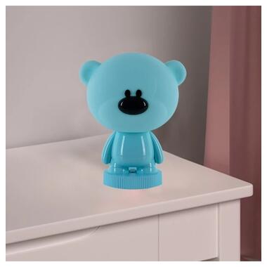 Нічник Kite LED з акумулятором Bear, блакитний (K24-490-2-3) фото №5