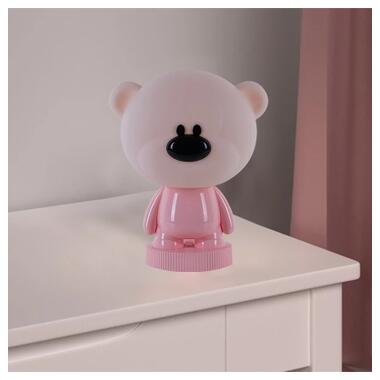 Нічник Kite LED з акумулятором Bear, рожевий (K24-490-2-2) фото №5