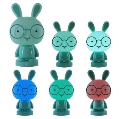 Нічник Kite LED з акумулятором Bunny, зелений (K24-490-1-4) фото №4