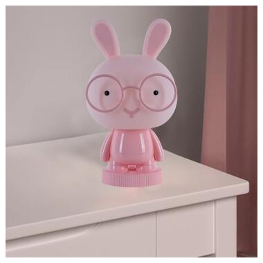 Нічник Kite LED з акумулятором Bunny, рожевий (K24-490-1-2) фото №5