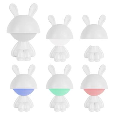 Нічник Kite LED з акумулятором Cute Bunny, білий (K25-316-1-1) фото №4