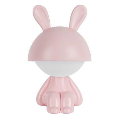 Нічник Kite LED з акумулятором Cute Bunny, рожевий (K25-316-1-2) фото №2