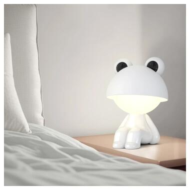 Нічник Kite LED з акумулятором Cute Froggy, білий (K25-316-3-1) фото №5