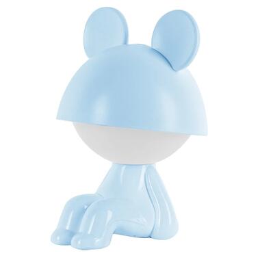 Нічник Kite LED з акумулятором Cute Mouse, блакитний (K25-316-2-3) фото №1