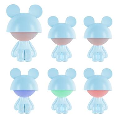 Нічник Kite LED з акумулятором Cute Mouse, блакитний (K25-316-2-3) фото №4