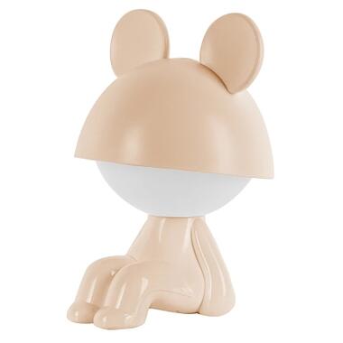 Нічник Kite LED з акумулятором Cute Mouse, персиковий (K25-316-2-4) фото №1