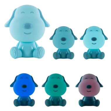 Нічник Kite LED з акумулятором Doggy, блакитний (K24-491-3-3) фото №4