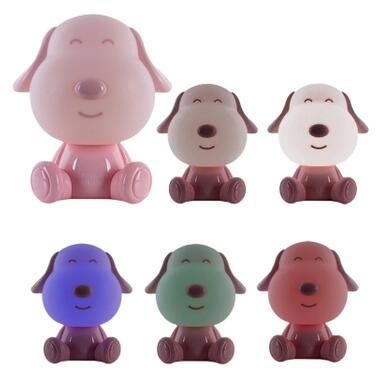 Нічник Kite LED з акумулятором Doggy, рожевий (K24-491-3-2) фото №4