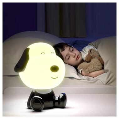 Нічник Kite LED з акумулятором Doggy, чорно-білий (K24-491-3-4) фото №5