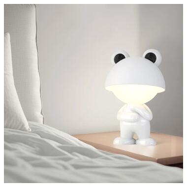 Нічник Kite LED з акумулятором Dreamy Froggy, білий (K25-315-3-1) фото №5
