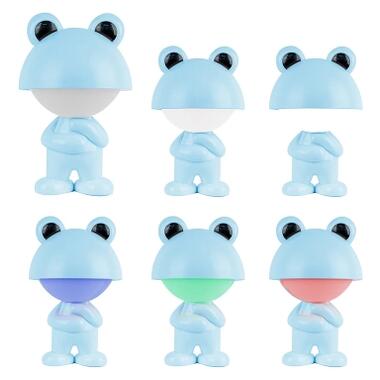 Нічник Kite LED з акумулятором Dreamy Froggy, блакитний (K25-315-3-3) фото №4