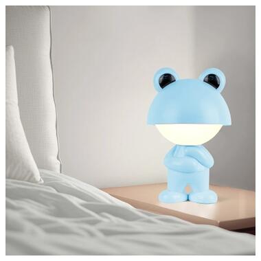 Нічник Kite LED з акумулятором Dreamy Froggy, блакитний (K25-315-3-3) фото №5