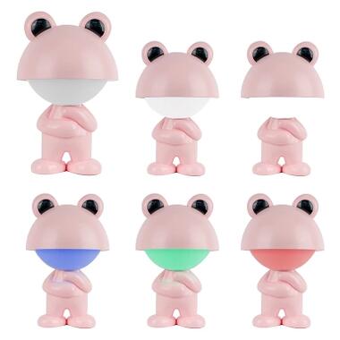 Нічник Kite LED з акумулятором Dreamy Froggy, рожевий (K25-315-3-2) фото №4