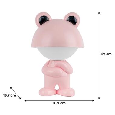 Нічник Kite LED з акумулятором Dreamy Froggy, рожевий (K25-315-3-2) фото №6