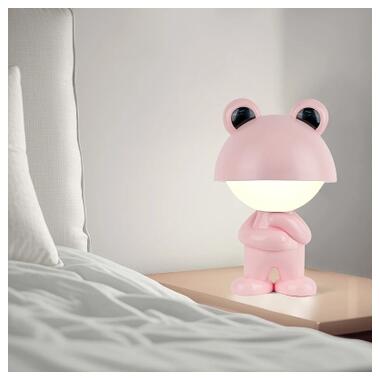 Нічник Kite LED з акумулятором Dreamy Froggy, рожевий (K25-315-3-2) фото №5