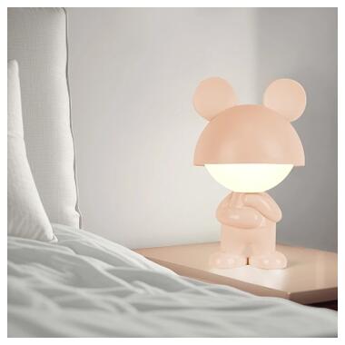 Нічник Kite LED з акумулятором Dreamy Mouse, персиковий (K25-315-2-4) фото №5