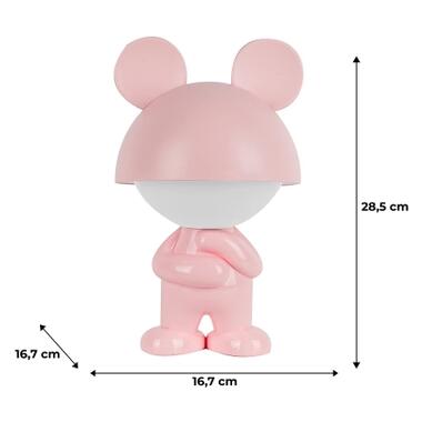 Нічник Kite LED з акумулятором Dreamy Mouse, рожевий (K25-315-2-2) фото №6
