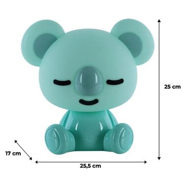 Нічник Kite LED з акумулятором Koala, зелений (K24-491-2-4) фото №6