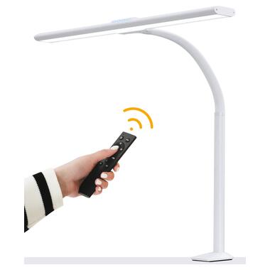 Лампа світлодіодна Mealux DL-1020 White с пультом (DL-1020 + remote White) фото №1
