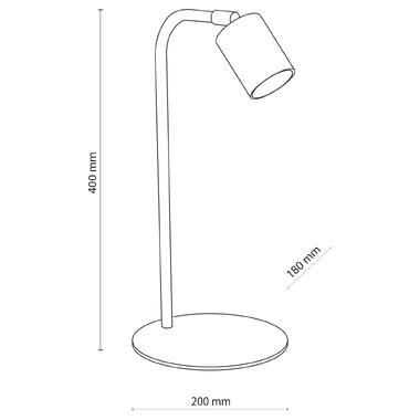Настольная лампа TK LIGHTING 5490 LOGAN WHITE фото №2