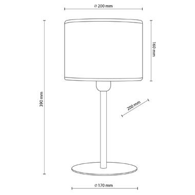 Настольная лампа TK Lighting 5552 JUTA фото №2