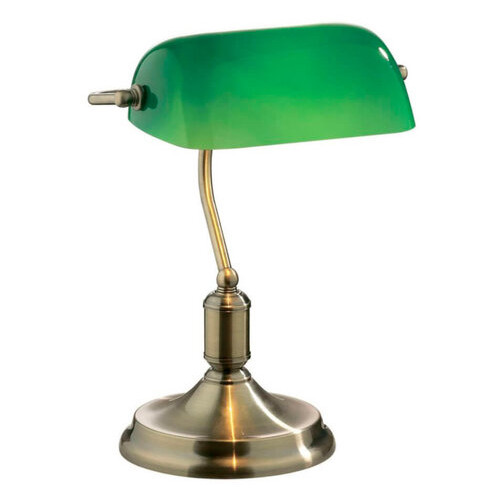 Настольная лампа Ideal Lux Lawyer TL1 Brunito фото №1