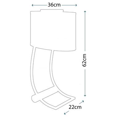 Настольная лампа FEISS ELSTEAD FE/LEX TL BS фото №2