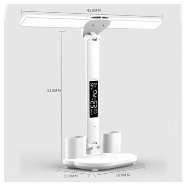 Лампа настільна світлодіодна з акумулятором XPRO Doublehead Lamp, білий (42975-_496) фото №10