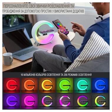 Настольная лампа с колонной RGB-подсветкой Bluetooth L39 XPRO 44588-_276 фото №8