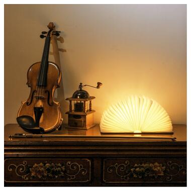 Складная настольная светодиодная лампа-книга с USB-зарядкой XPRO Book Lamp 44686-_299 фото №4