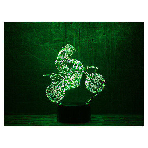 Світильник 3DToyslamp Мотоцикл 6 (09-040) фото №5