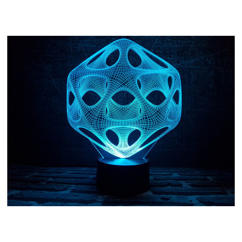 Світильник 3DToyslamp нічник Вірус (07-007) фото №1