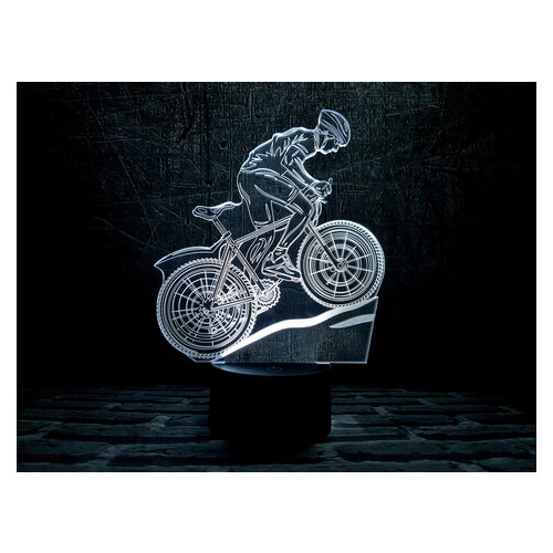 Нічник 3DToyslamp Світильник Велосипед 3 3TOYSLAMP (09-001) фото №1