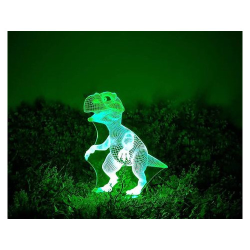 Світильник-нічник 3DToyslamp Динозаврик 3D Creative (C3538) фото №2